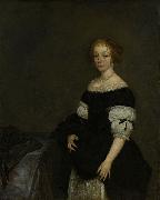 Portrait of Aletta Pancras (1649-1707). Gerard ter Borch the Younger